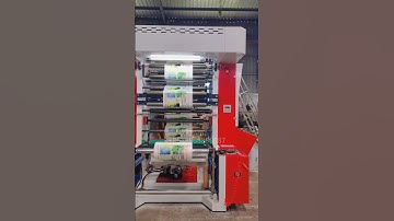 6 color CI drum type flexo printing machine