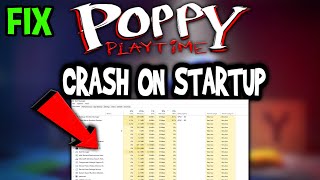 Poppy Playtime - How to Fix Crash on Startup - Complete Tutorial