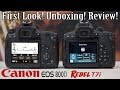 Unboxing Of My First Dslr | New Canon 800 D / Rebel T7i with 18-55mm Lens