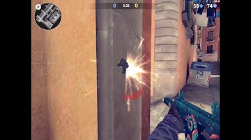 Using aimbot hack in critical ops on first day of vector release on a noob bot