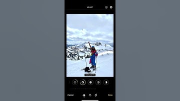 Brighten A Dark Photo | Easy Photo Editing Technique For iPhone Or Phone App #shorts