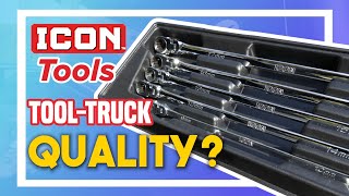 Harbor Freight Tools EXPOSED! ICON Tools Double Box End Ratcheting Wrenches Review