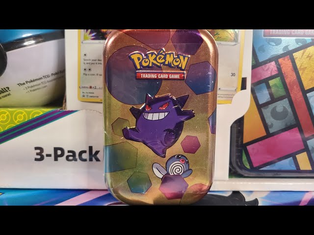 Pokémon TCG: Scarlet & Violet-151 Mini Tin (Gengar & Poliwag)