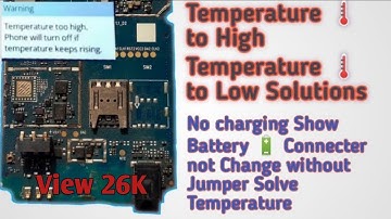 Jio F90M temperature too high solution with 💯% work and temperature too low Solve
