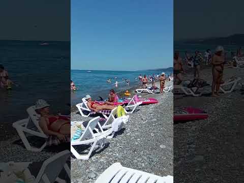 Пляж Акваграда #сочи