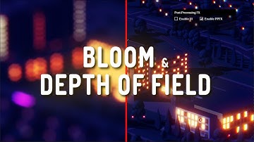 Bloom & Depth of Field in GameMaker