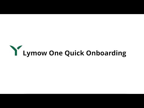 Lymow One Quick Onboarding - video from Lymow