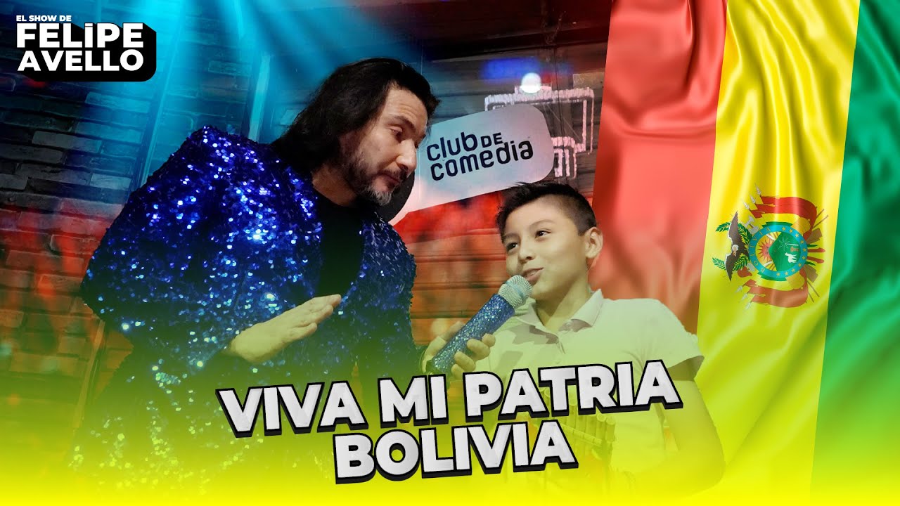 ''VIVA MI PATRIA BOLIVIA'' - Felipe Avello en vivo desde 