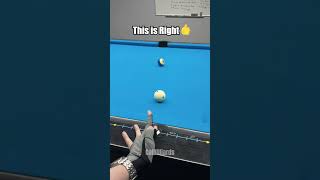 How To Bridge Correctly Off The Rail😁🎱😬#billiards #8ballpool #8ball #pool #billiard