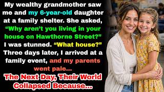 My Wealthy Grandma Found Me and my Daughter in a Family Shelter—Then Asked About the House... screenshot 5