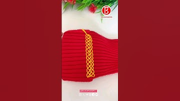 The sleeves are too long. It looks great if you shorten them with the hem