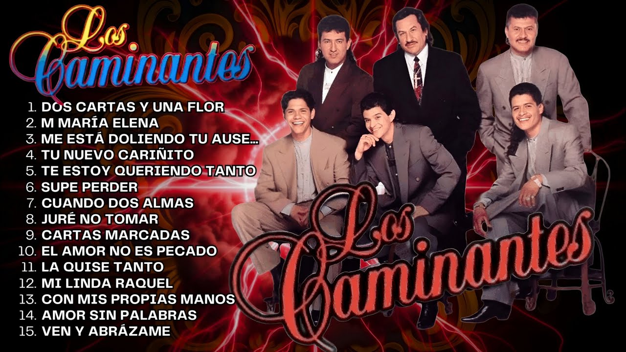 Los Caminantes 💘 Mix Románticos Inolvidable | Grandes Éxitos con Letra del Recuerdos