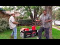 Mexican Jose Surprises Big Joe with a New Lawn Mower!