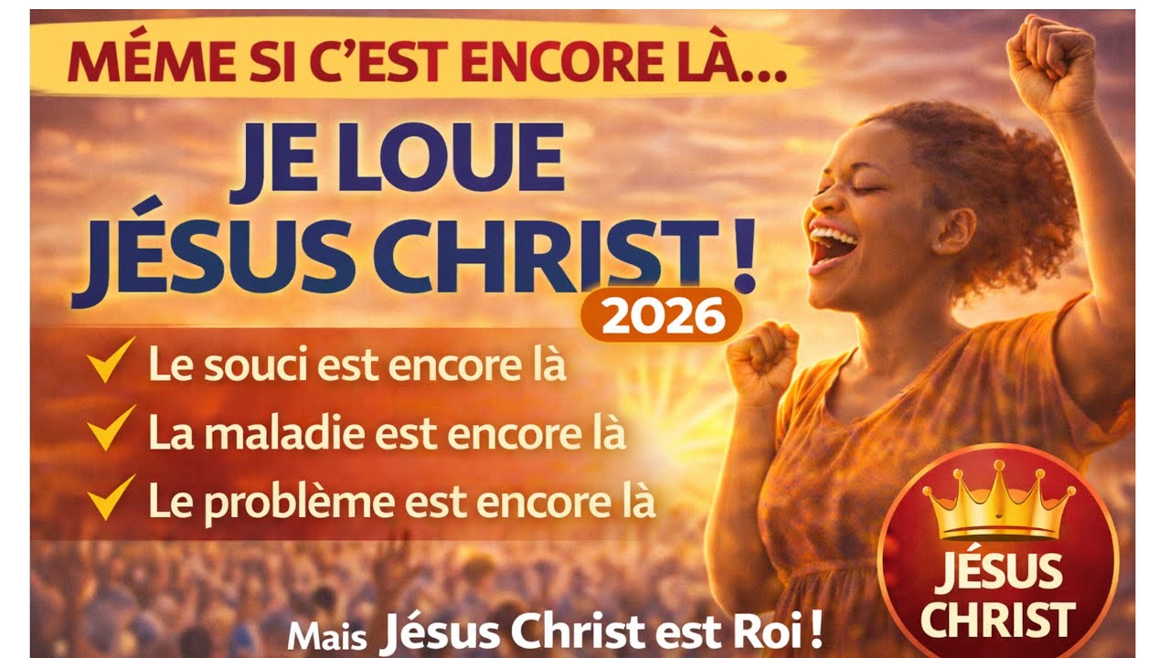 🎼Louange : c'est encore là😭, je loue Jésus Christ d'abord. . 