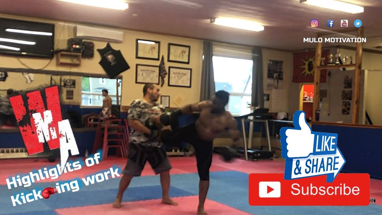 Highlights of kick🥊ing work | MULO MOTIVATION