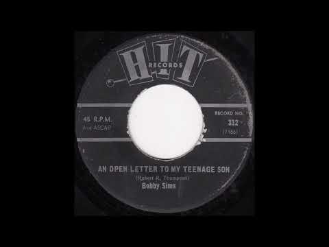An Open Letter to My Teenage Son (Bobby Sims)