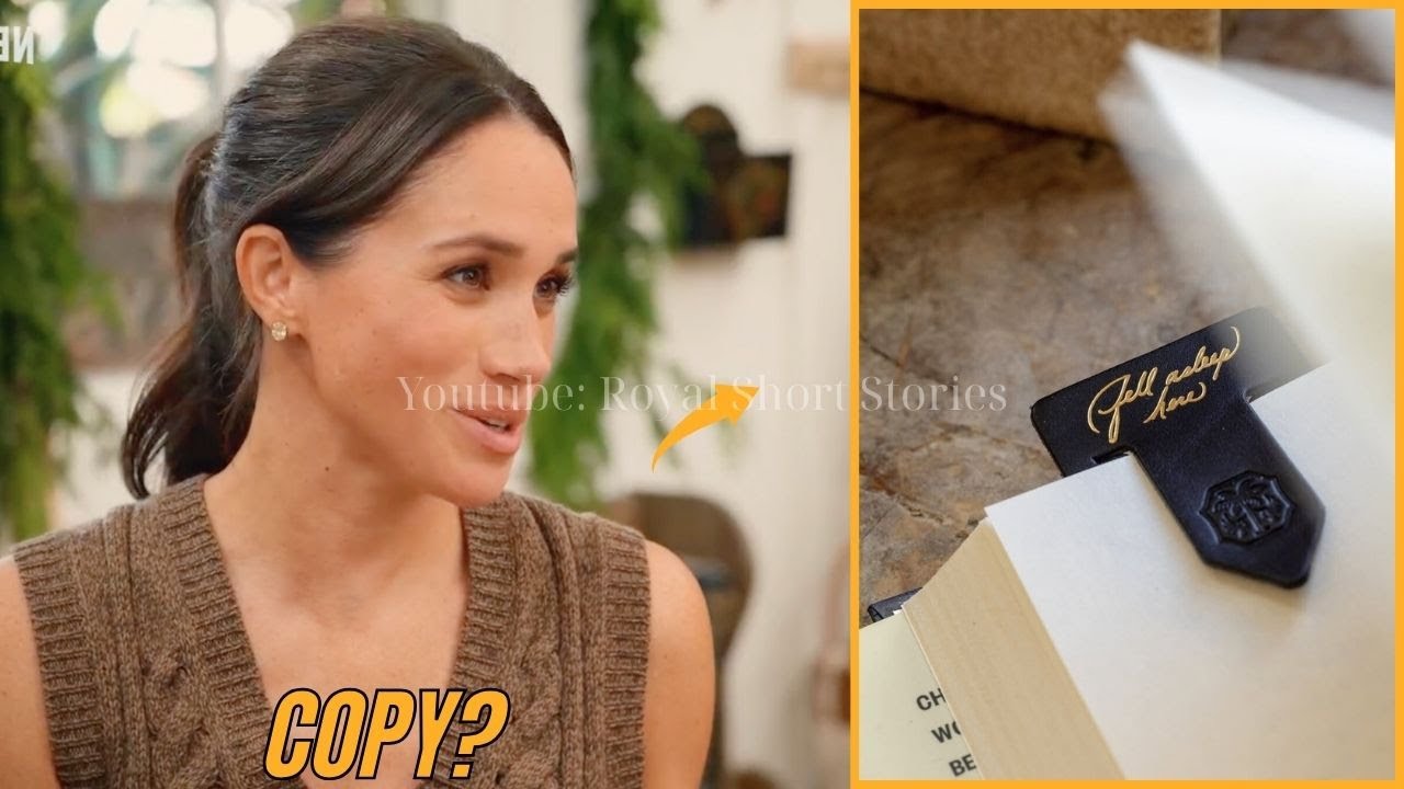 Copy-Paste, As Ever! Meghan Markle Caught PLAGIARISING Her $18 “Bespoke” Bookmark