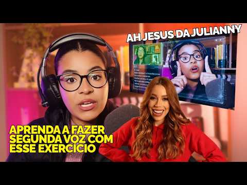 PRACTICAL SECOND VOICE EXERCISE FOR BEGINNERS WITH THE WORSHIP SONG Ah Jesus BY Julianny Souza