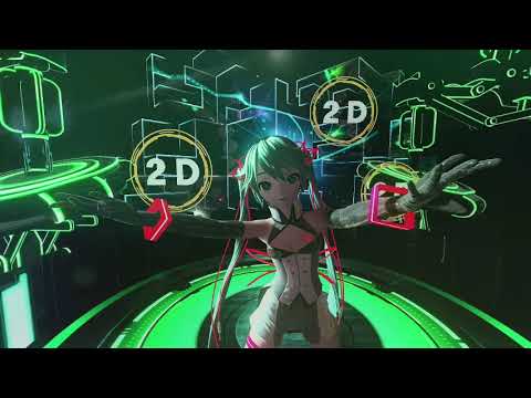 【VR180】二次元ドリームフィーバー PV【初音ミク Project DIVA】