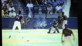 Randy Johnson Hits Bird With 95 Mph Pitch