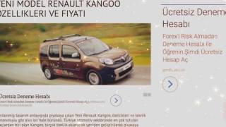 Yeni Renault Kangoo 2017 Özellikleriyle Ve Fiyatı (Create