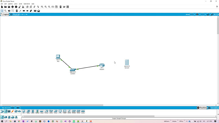 Cisco packet tracer hướng dẫn