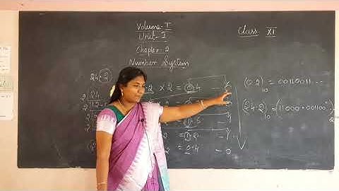 XI - Computer - Day 4 - Chapter 2 - Number System (Part 2)