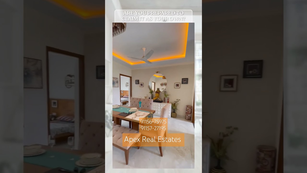 Buy luxury 3 BHK Flats in prime location on airport rd. Mohali. 