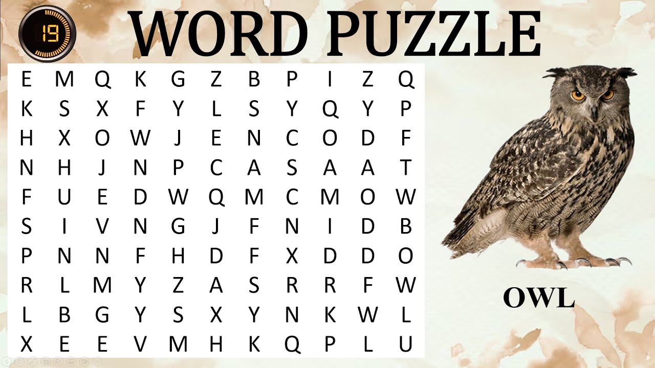 WORD FINDER: BIRDS 🐦 | Can You Spot All the Hidden Birds? Ultimate Brain Challenge!