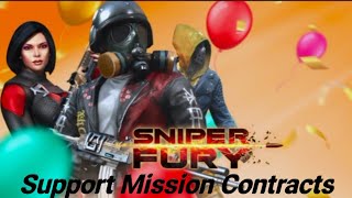 SNIPER FURY:Support Mission Contracts  sniping shooting game #gaming #mobilegames #fyp screenshot 1