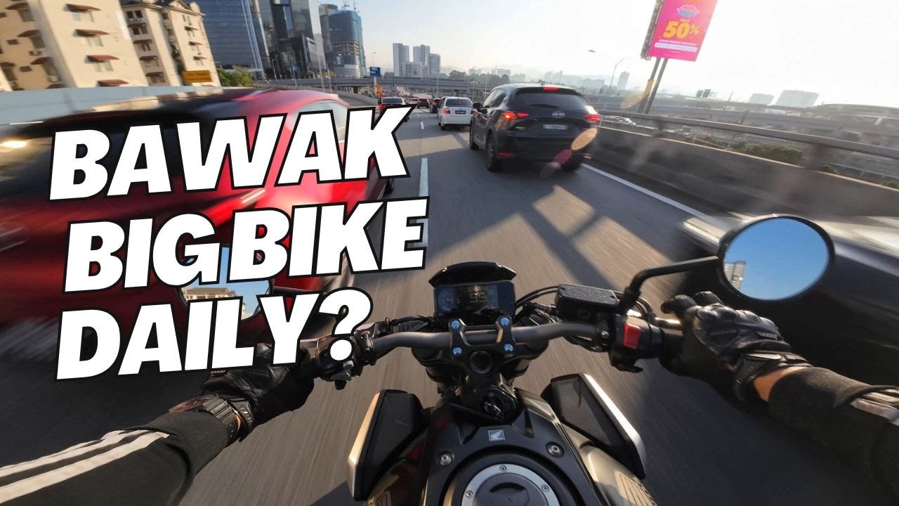 Daily commute with Naked Bike | Honda CB650R | KL Traffic