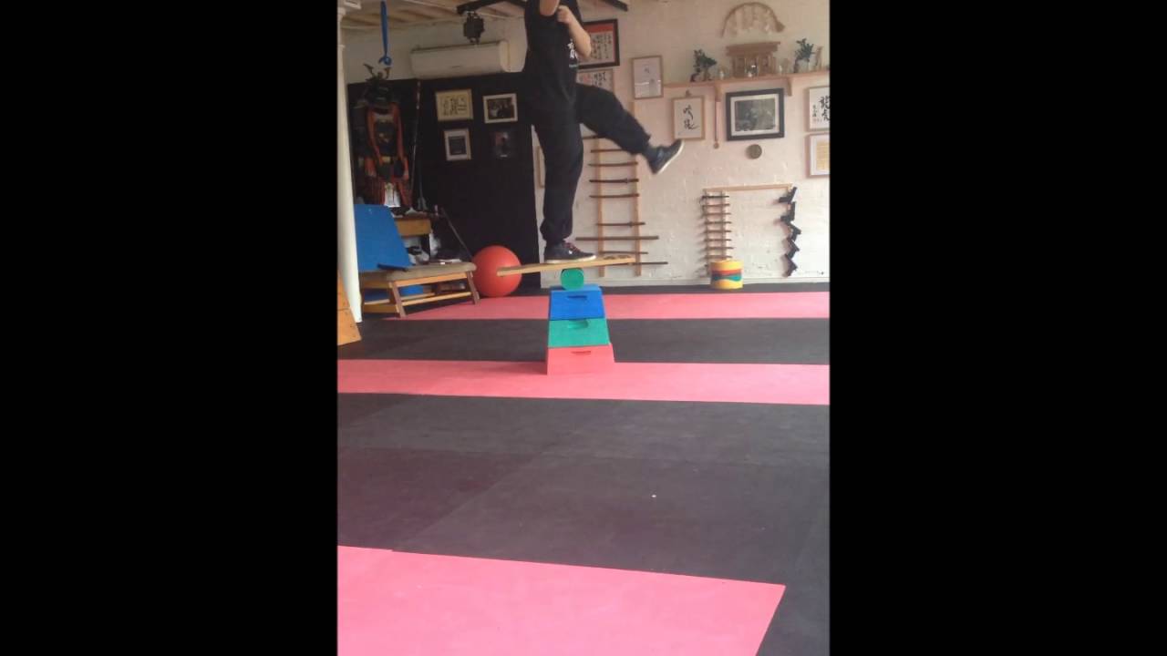 dojo training on my own again, 27th jan 2016