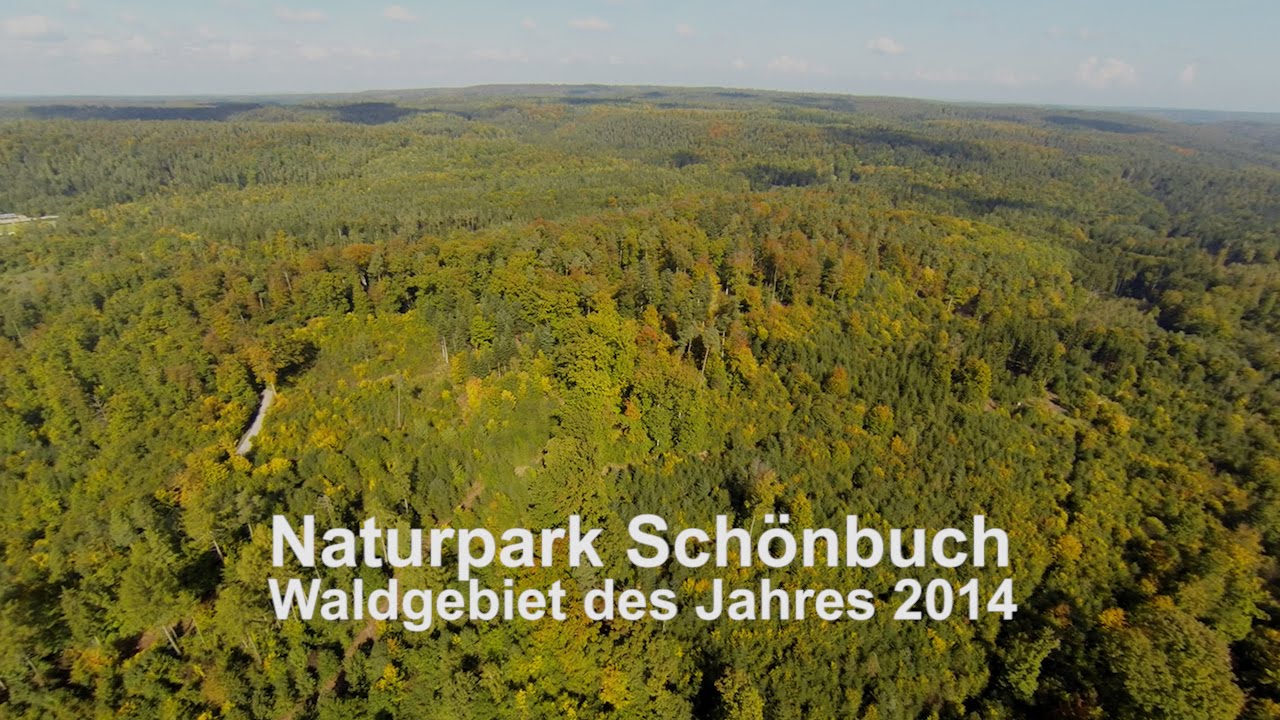 Naturpark Schönbuch - Der Südwesten von oben - YouTube