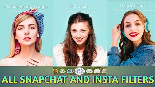 Mint - Selfie Face & Shot Filters, Photo Editor | Snapchat Filter Best | Instagram Filter Makeup screenshot 1