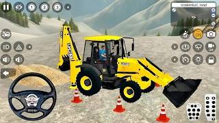 Backhoe Loader Jcb Simulator Gameplay Indian Vehicles Jcb truck driving Android Gameplay screenshot 4