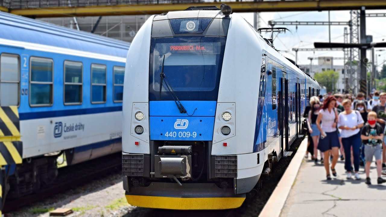 Vlaky Hradec Králové hlavní nádraží ● 16.06.2020