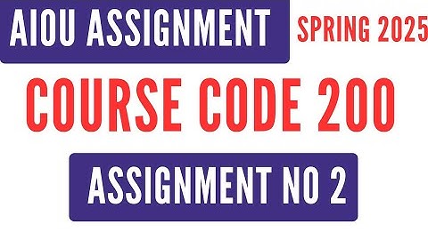 AIOU Code 200 Solved Assignment No 2 | Spring 2025 | Selling of House Made Products