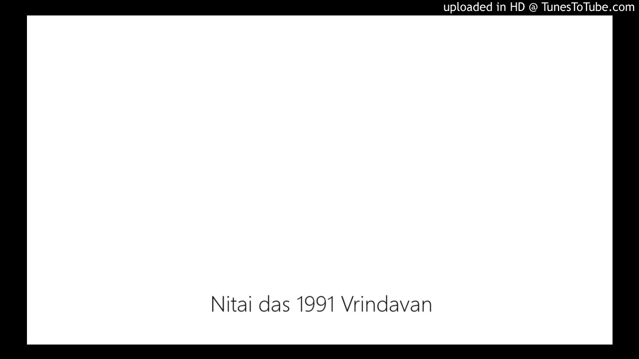 Nitai das 1991 Vrindavan