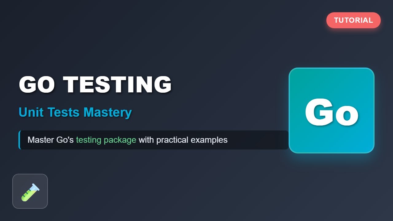 Go Unit Testing for Beginners: Master the `testing` Package!