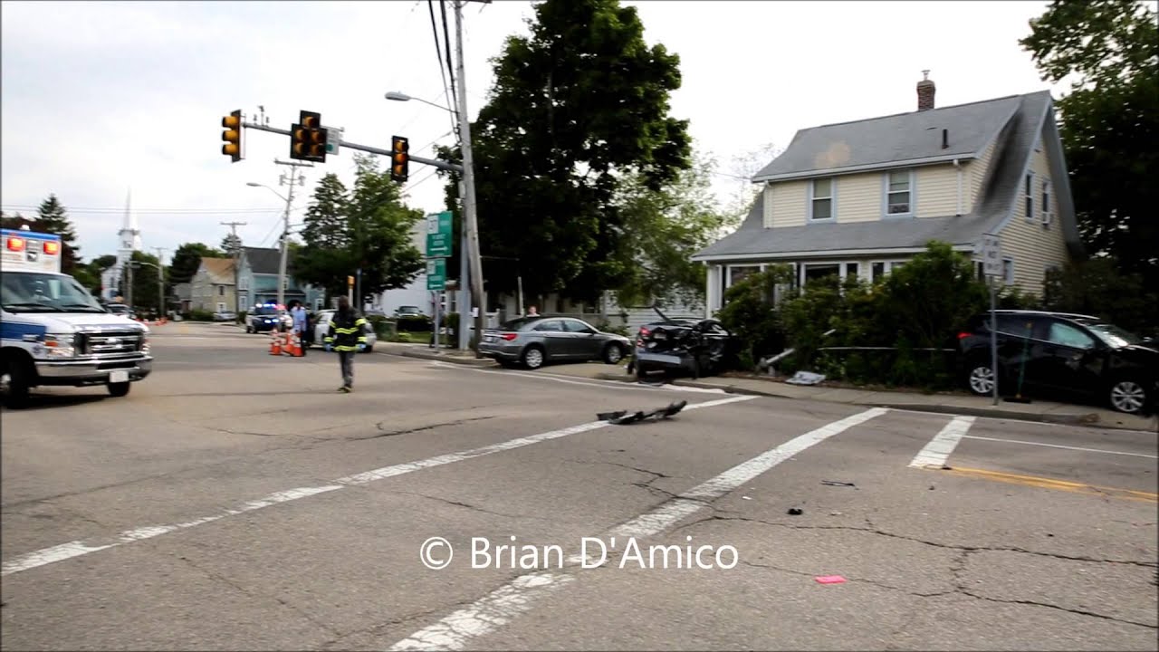 Braintree MA Reported Erratic Driver Causes Six Car Crash, Sends Several to the Hospital 6