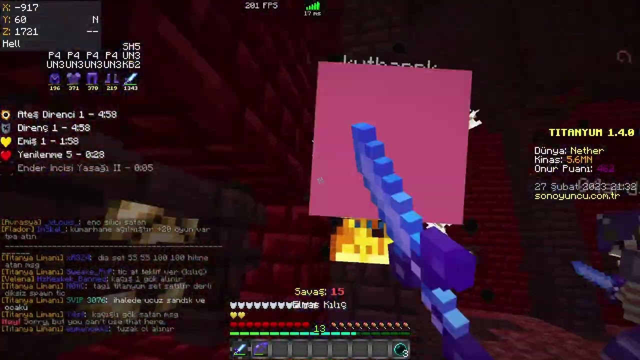 (Sonoyuncu Titanyum) Nether Klan PvP 3