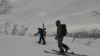 守門岳バックカントリー　20200321