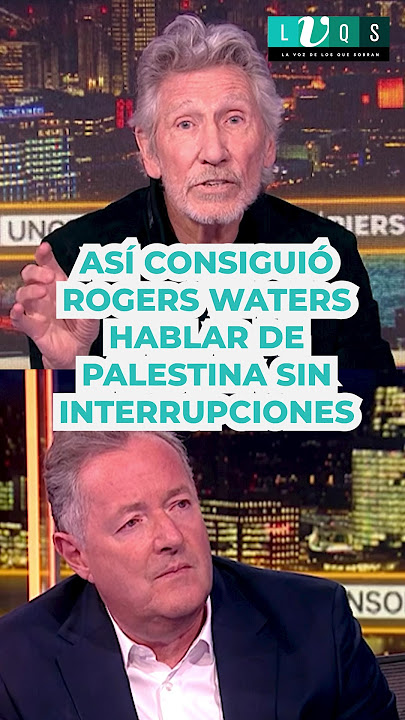 ASÍ CONSIGUIÓ ROGER WATERS hablar de PALESTINA sin interrupciones #palestina