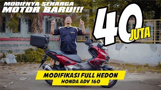 MODIFIKASI HONDA ADV 160 BY AFMOTO ABIS SAMPAI 40JUTAAN