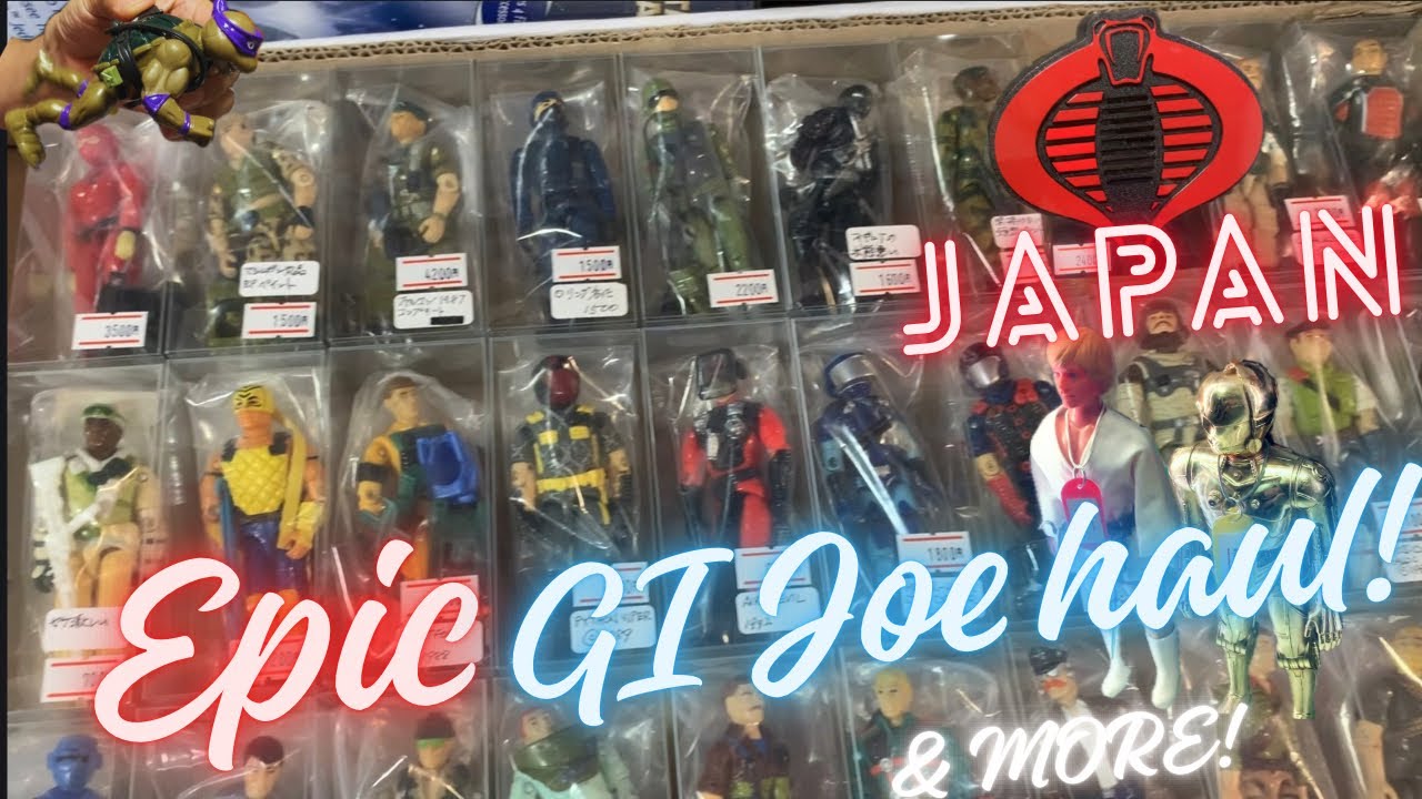 EPIC G.I. Joe haul in Japan!💥🇯🇵+ other amazing Star Wars and