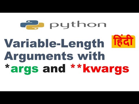 Default Arguments, ٭args and ٭٭kwargs (Variable-length Arguments) in Python Function |args vs kwargs