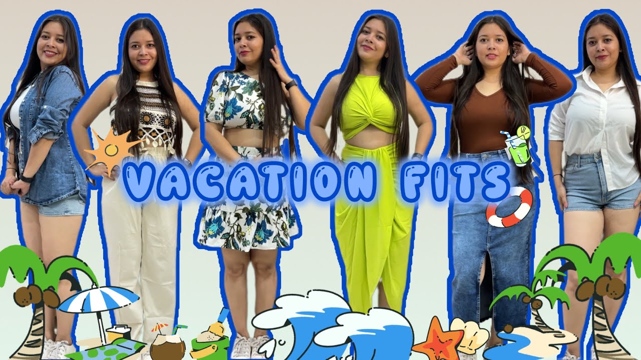 Outfits I wore on my vacation | vacation outfits recommendation | beach outfits 🏖️🐚☀️🌊