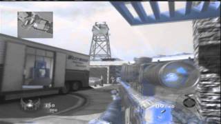 CoD Black ops quick scoping 1v1