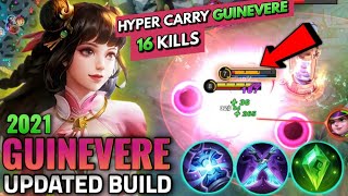 Guinevere Updated Best Build | Top 1 Global Guinevere Build | Hyper Carry Guinevere!! - MLBB