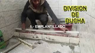 Como Hacer División De Ducha